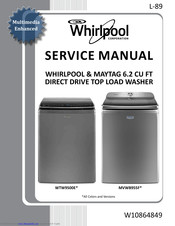 Whirlpool MVWB955F SERIES Service Manual