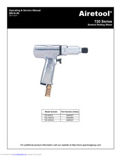 Airetool 720 Series Operating & Service Manual