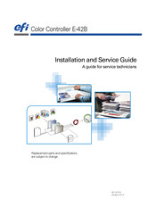 EFI E-42B Installation And Service Manual