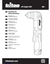 Triton T20 AD Operating And Safety Instructions Manual