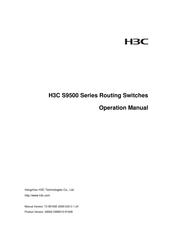 H3C S9500 Series Operation Manual