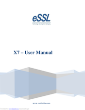 ESSL X7 User Manual