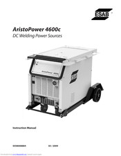 ESAB AristoPower 4600c Instruction Manual