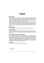 Biostar P4M900 Micro 775 User Manual