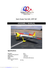 QuiQue's Aircraft Yak-54S Assembly Manual