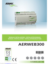 AERMEC AERWEB300 Installation Manual