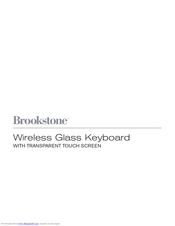 Brookstone 974831 Manual