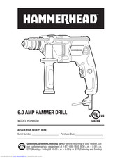 Hammerhead HDHD060 Manual