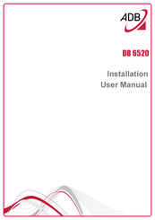 ADB DB 6520 Instruction And User's Manual