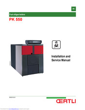Oertli PK 550 Installation And Service Manual