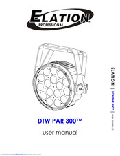 Elation DTW PAR 300 User Manual
