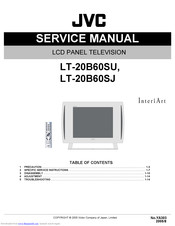 JVC LT-20B60SJ Service Manual