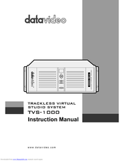 Datavideo TVS-1200 Instruction Manual