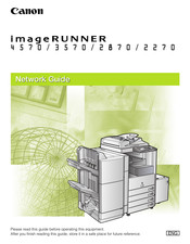 Canon imageRUNNER 2870 Network Manual