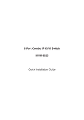 Planet IKVM-8020 Quick Installation Manual