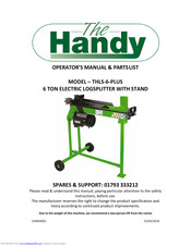 The Handy THLS-6-PLUS Operators Manual & Partslist