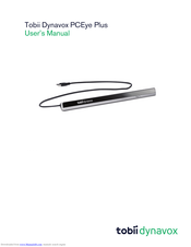 Tobii Dynavox PCEye Plus User Manual