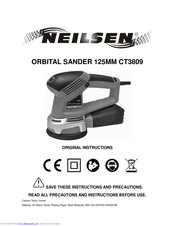 Neilsen CT3809 Original Instructions Manual