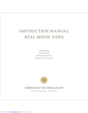 Christiaan van der Klaauw REAL MOON TIDES Handleiding