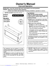 Monessen Hearth AVFL60PIP Owner's Manual