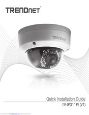 Trendnet TV-IP311PI Quick Installation Manual
