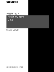 Siemens HiPath HG 1500 Service Manual