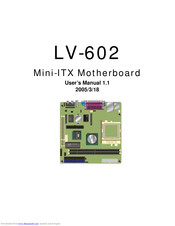 Commell LV-602 User Manual