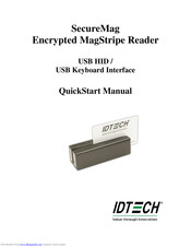 ID Tech SecureMag Quick Start Manual