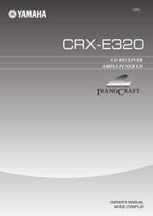 Yamaha CRX-E320 Owner's Manual