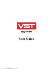 VST easyDAB+5 User Manual