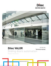 DITEC VALOR Technical Manual