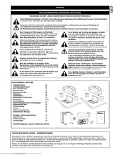 Chamberlain ART200 Operating Instructions Manual