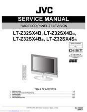 JVC LT-Z32SX4BA Service Manual