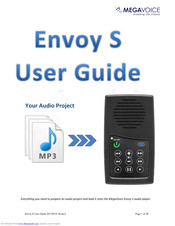 Megavoice Envoy S User Manual