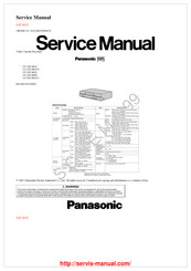 Panasonic NV-MV40GCU Service Manual