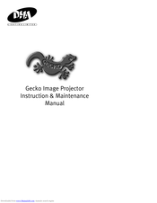 DHA gecko Instruction And Maintenance Manual