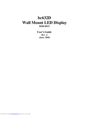Datum bc632D User Manual