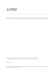 Juniper ACX500 Hardware Manual