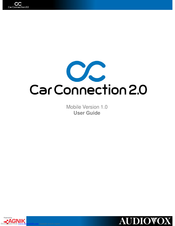 Audiovox car connection 2.0 User Manual