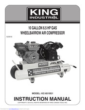 King Industrial KC-6510g1 Instruction Manual