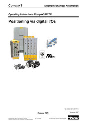 Parker Compax3MP10D6 Operating Instructions Manual