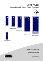 JUMO 709061/8-01-150 Operating Manual