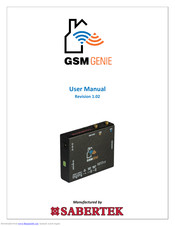 SABERTEK GSM GENIE User Manual