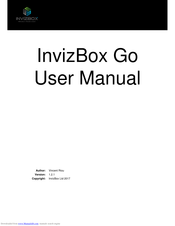 InvizBox Go User Manual