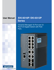 Advantech EKI-9316P Series Manuals | ManualsLib