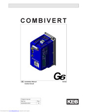 Keb COMBIVERT G6 Installation Manual