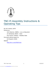 Coastal TNC-Pi 2 User Manual