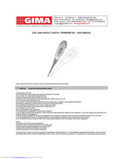 Gima 25565 User Manual