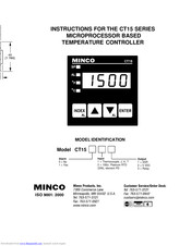 Minco CT15 Series Instructions Manual