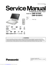 Panasonic DMP-B100P Service Manual